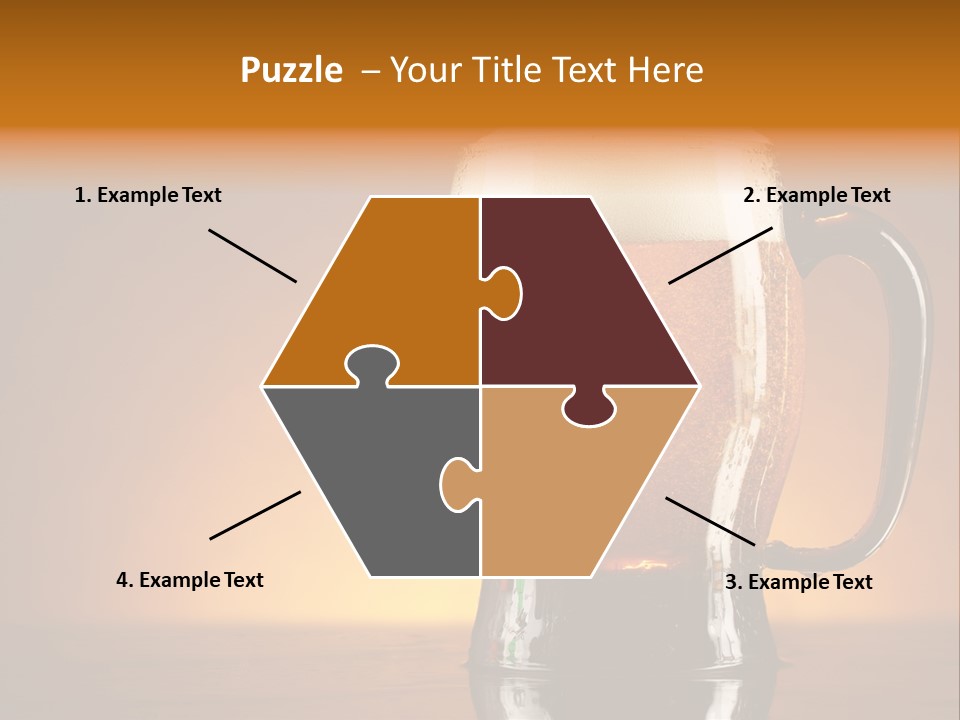 Foam Ales Alcohol PowerPoint Template