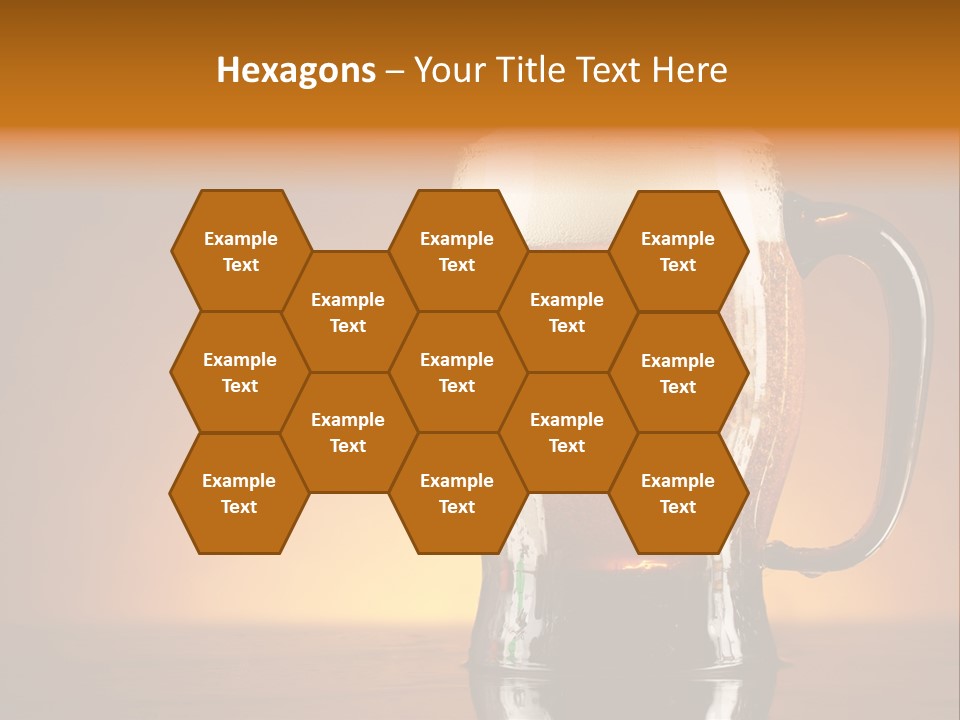 Foam Ales Alcohol PowerPoint Template