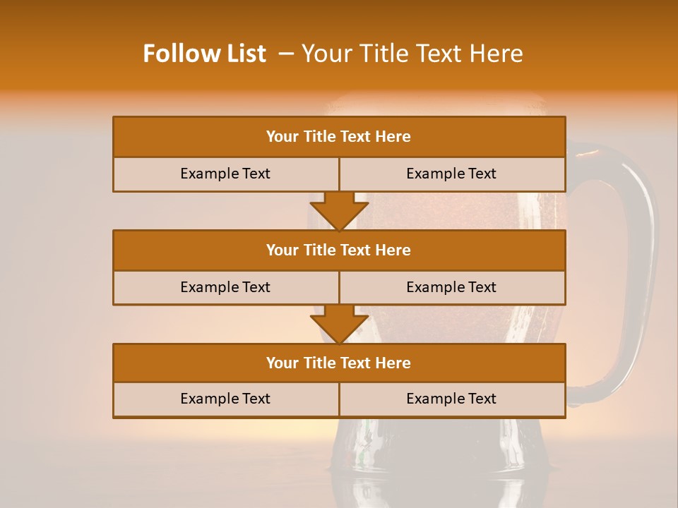 Foam Ales Alcohol PowerPoint Template