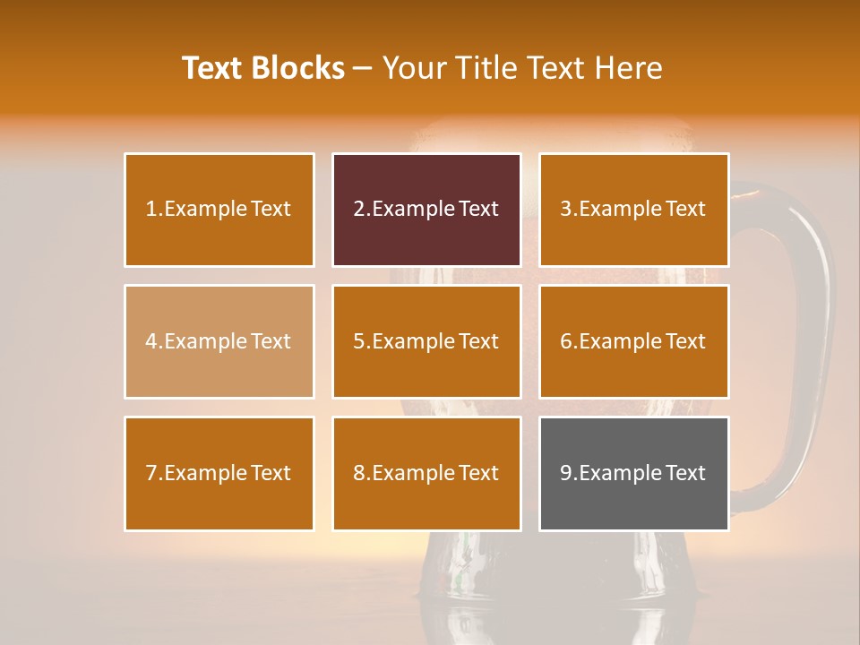 Foam Ales Alcohol PowerPoint Template