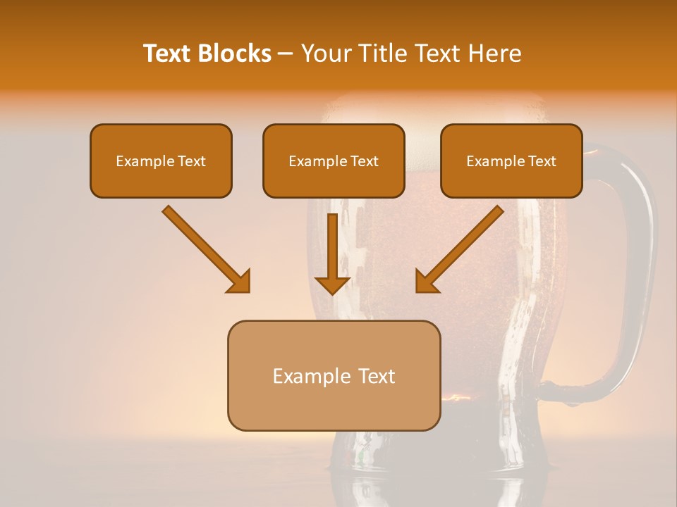 Foam Ales Alcohol PowerPoint Template