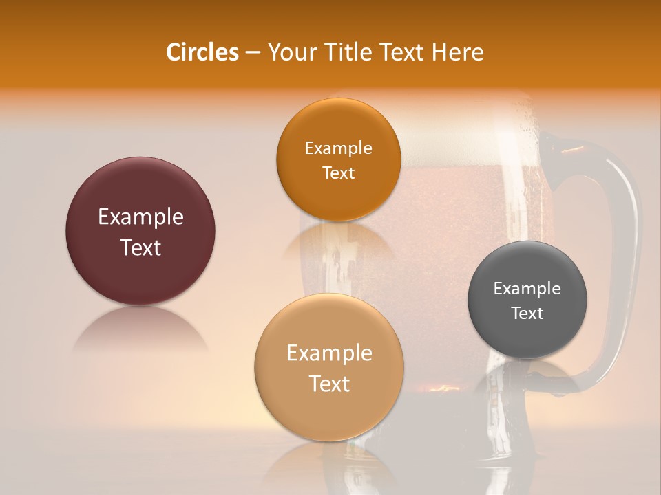 Foam Ales Alcohol PowerPoint Template