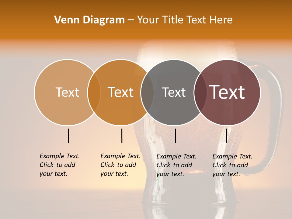 Foam Ales Alcohol PowerPoint Template