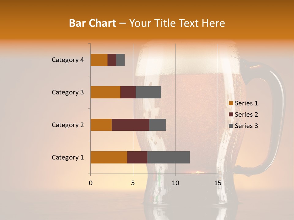 Foam Ales Alcohol PowerPoint Template