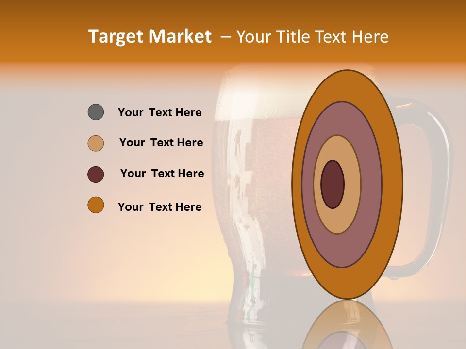Foam Ales Alcohol PowerPoint Template