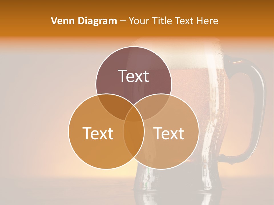 Foam Ales Alcohol PowerPoint Template