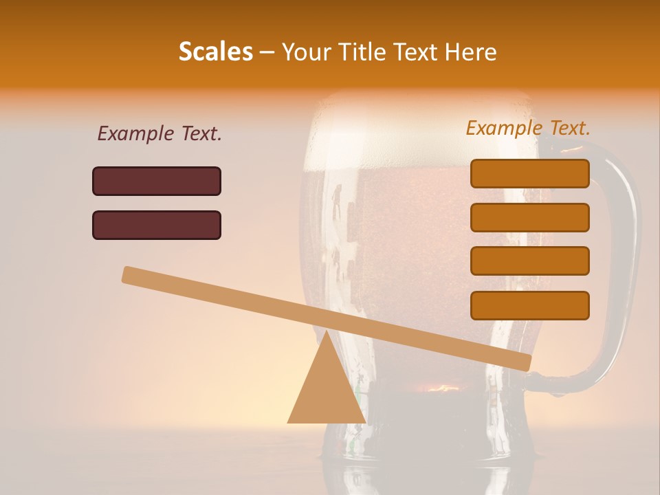 Foam Ales Alcohol PowerPoint Template