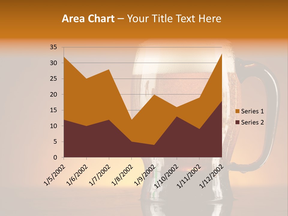 Foam Ales Alcohol PowerPoint Template