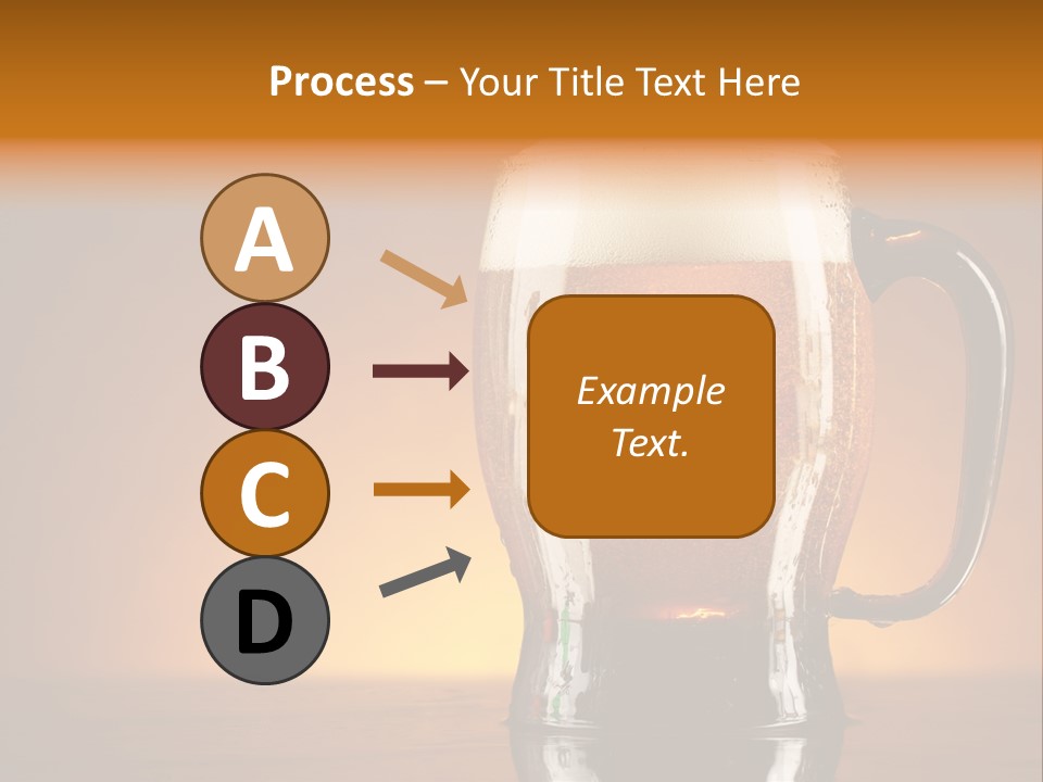 Foam Ales Alcohol PowerPoint Template