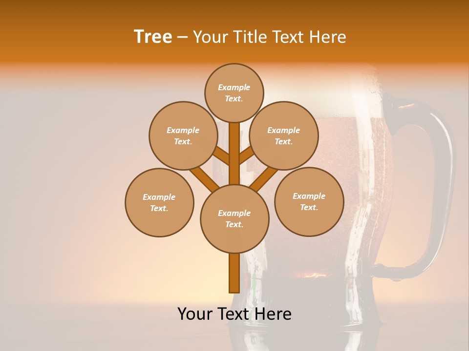 Foam Ales Alcohol PowerPoint Template