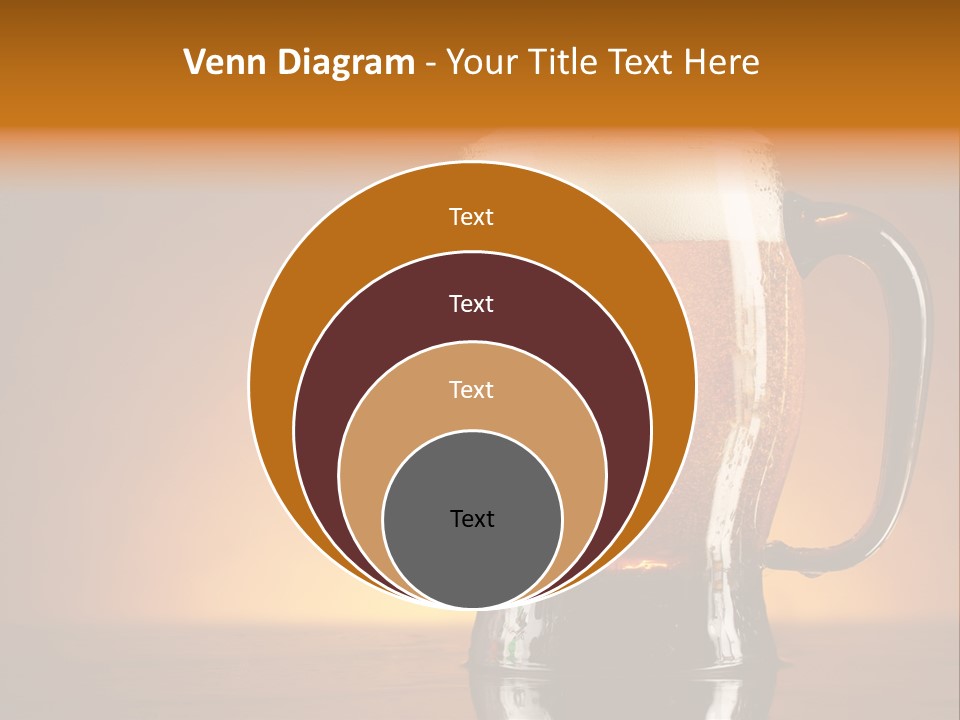 Foam Ales Alcohol PowerPoint Template