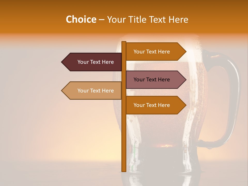 Foam Ales Alcohol PowerPoint Template