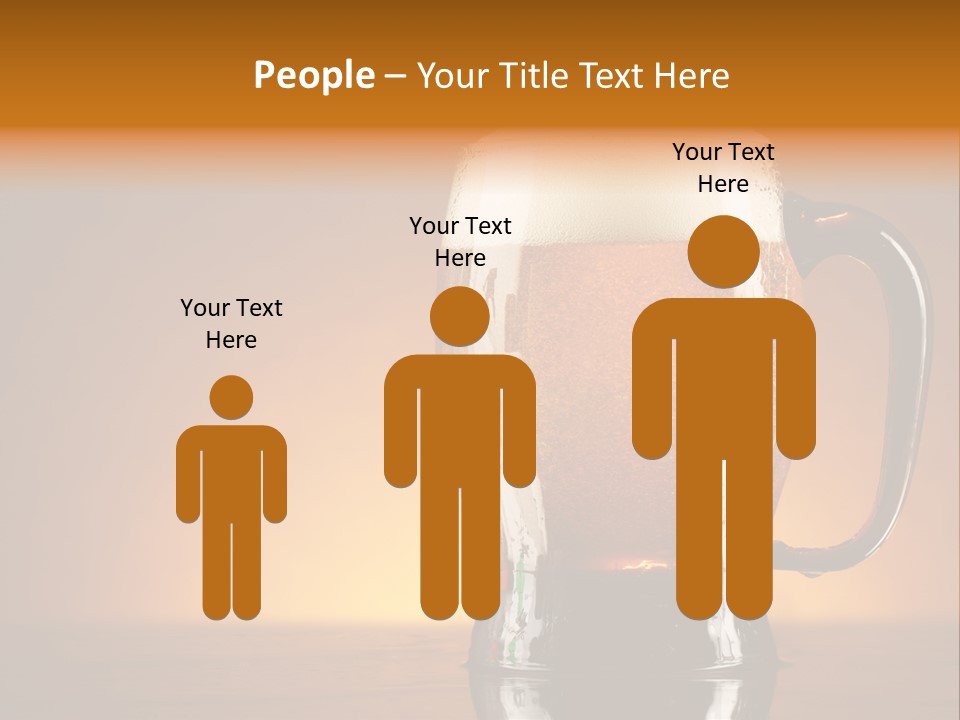 Foam Ales Alcohol PowerPoint Template