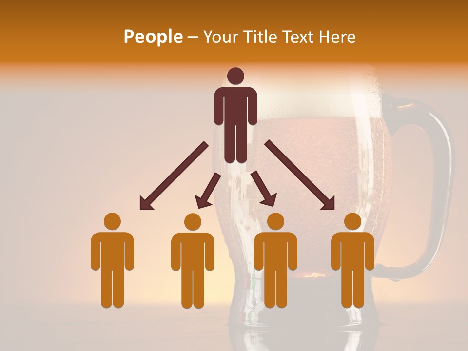 Foam Ales Alcohol PowerPoint Template