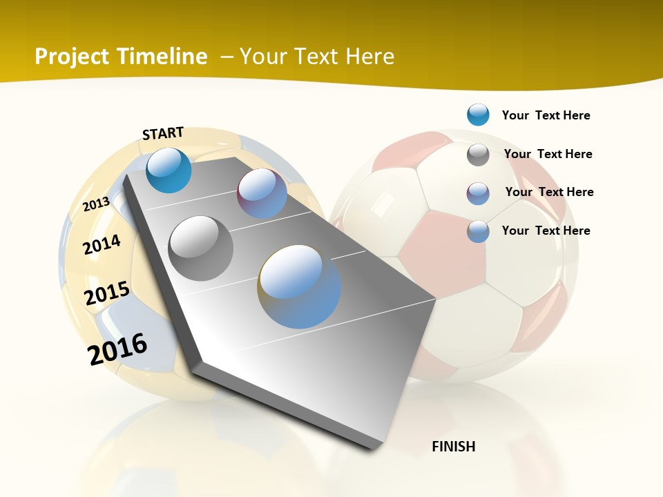 Play Flag Poland PowerPoint Template