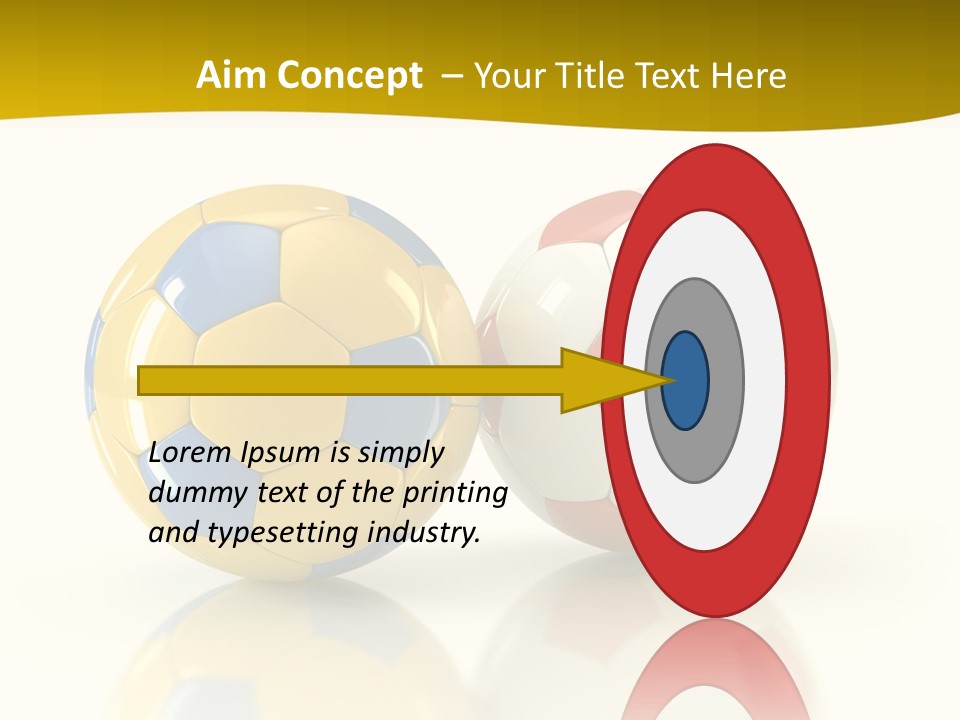 Play Flag Poland PowerPoint Template