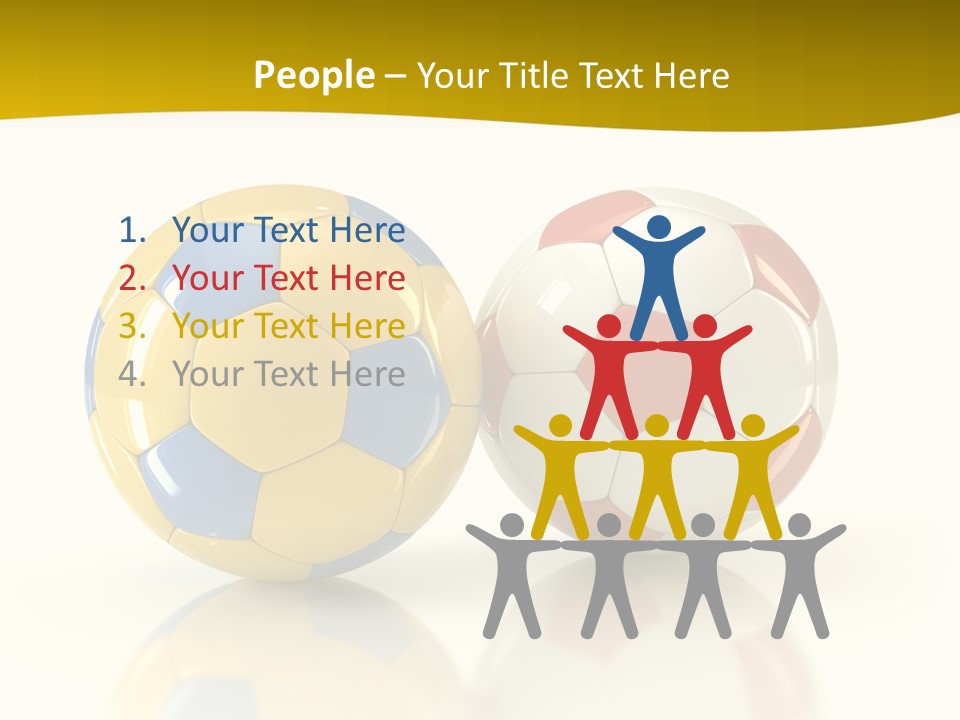 Play Flag Poland PowerPoint Template