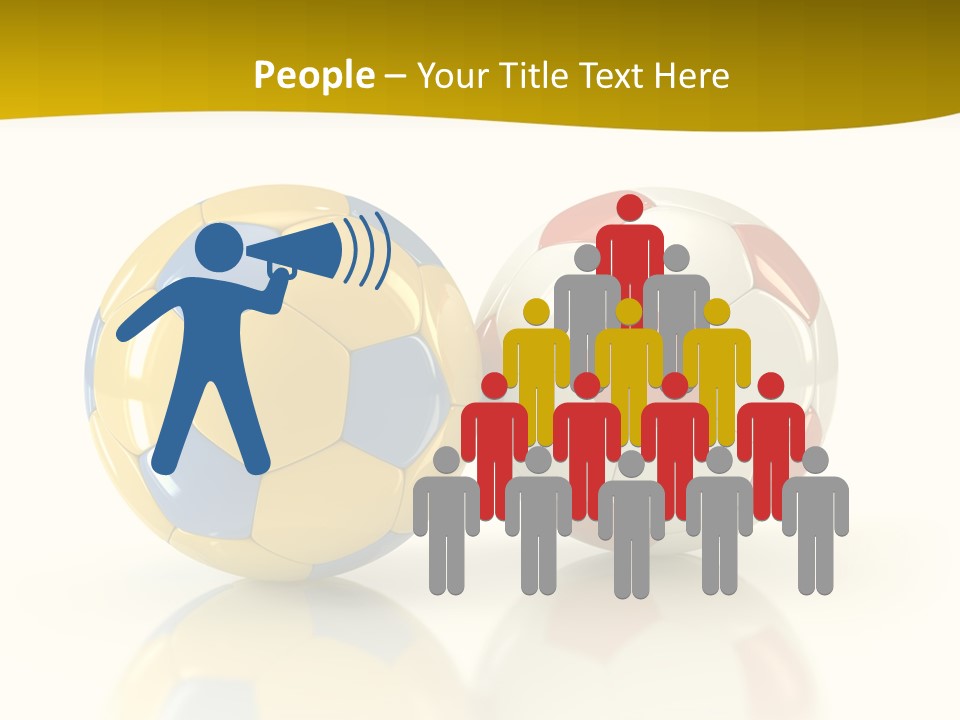 Play Flag Poland PowerPoint Template