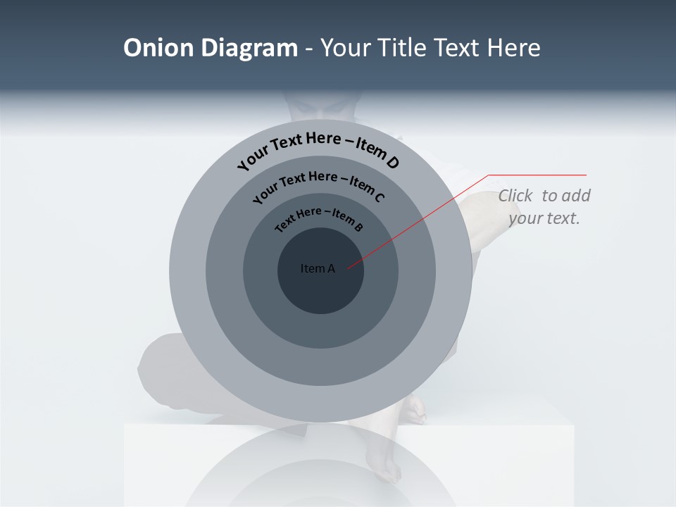 Man Lifestyle Barefoot PowerPoint Template