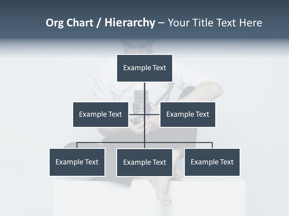 Man Lifestyle Barefoot PowerPoint Template
