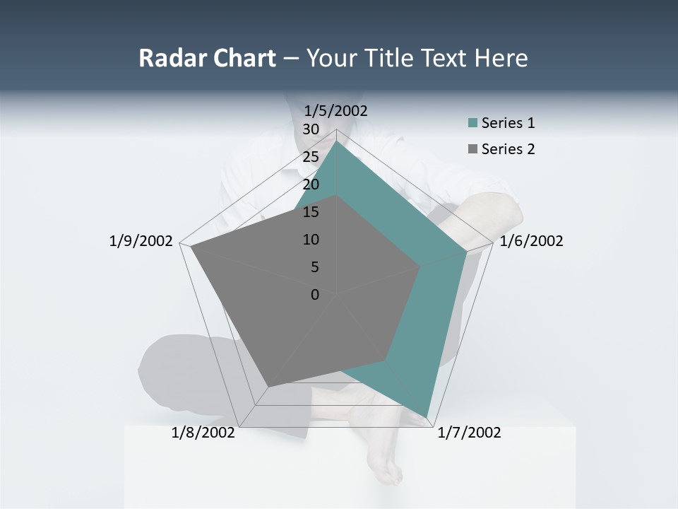 Man Lifestyle Barefoot PowerPoint Template