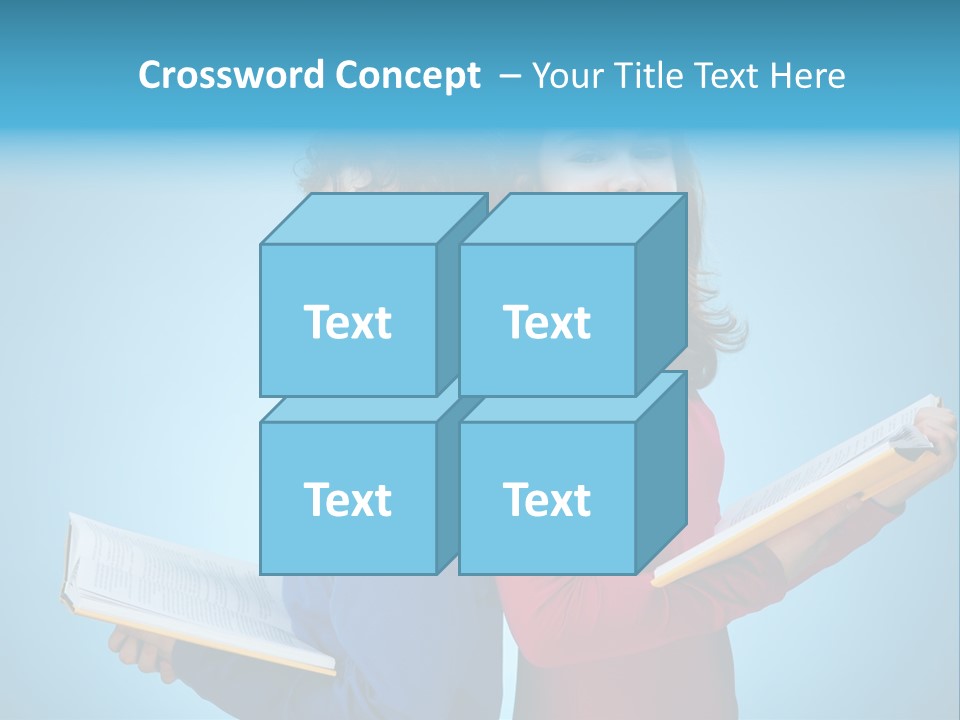 Teenager Educate Study PowerPoint Template