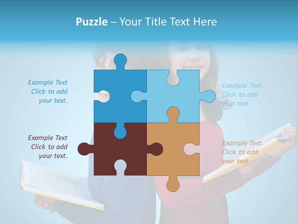 Teenager Educate Study PowerPoint Template