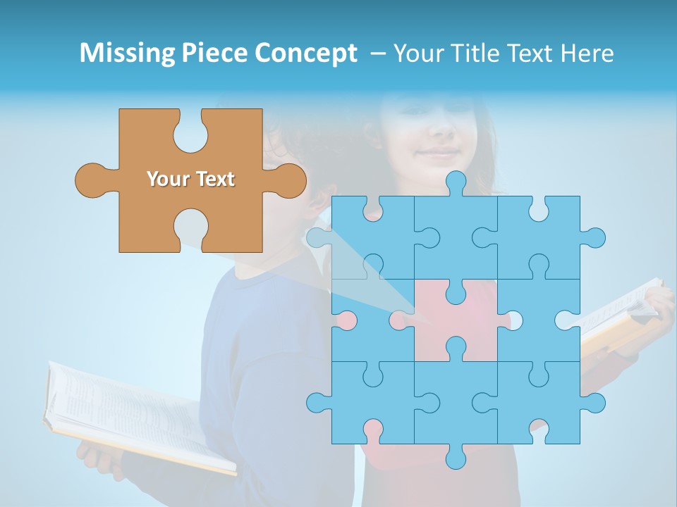 Teenager Educate Study PowerPoint Template