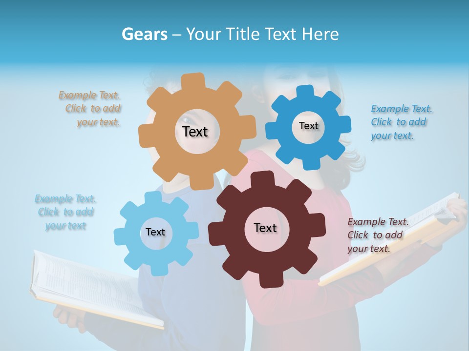 Teenager Educate Study PowerPoint Template