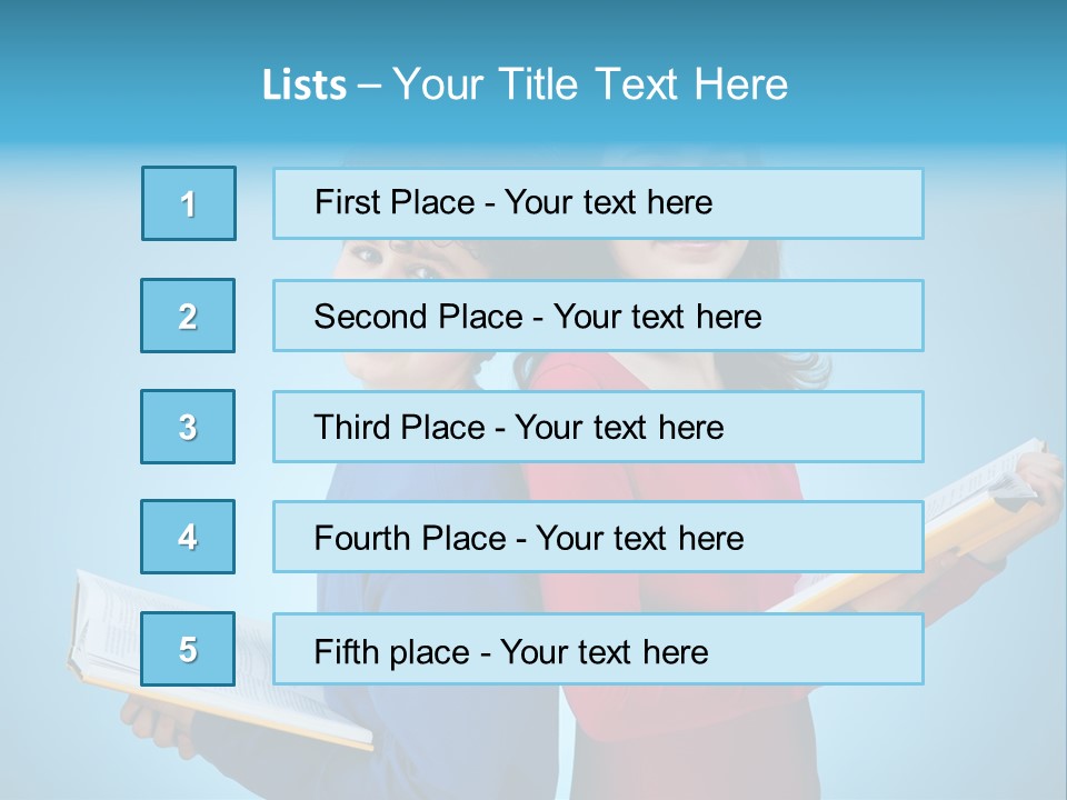 Teenager Educate Study PowerPoint Template