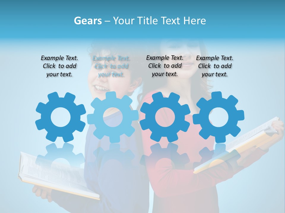 Teenager Educate Study PowerPoint Template