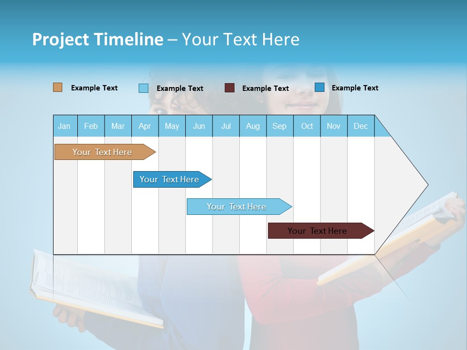 Teenager Educate Study PowerPoint Template