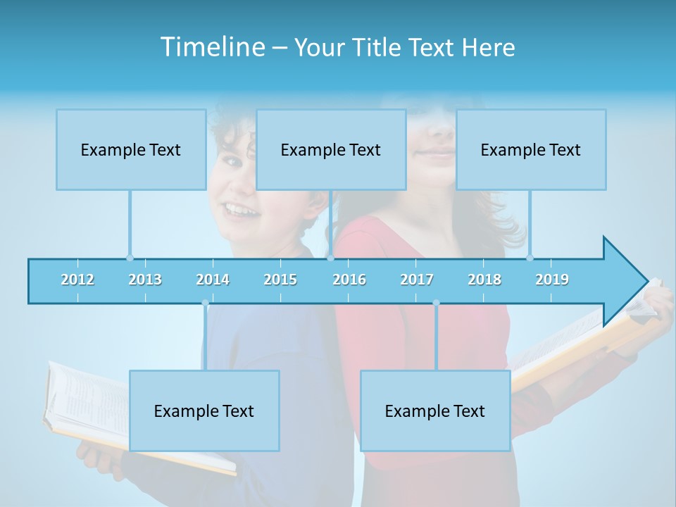 Teenager Educate Study PowerPoint Template