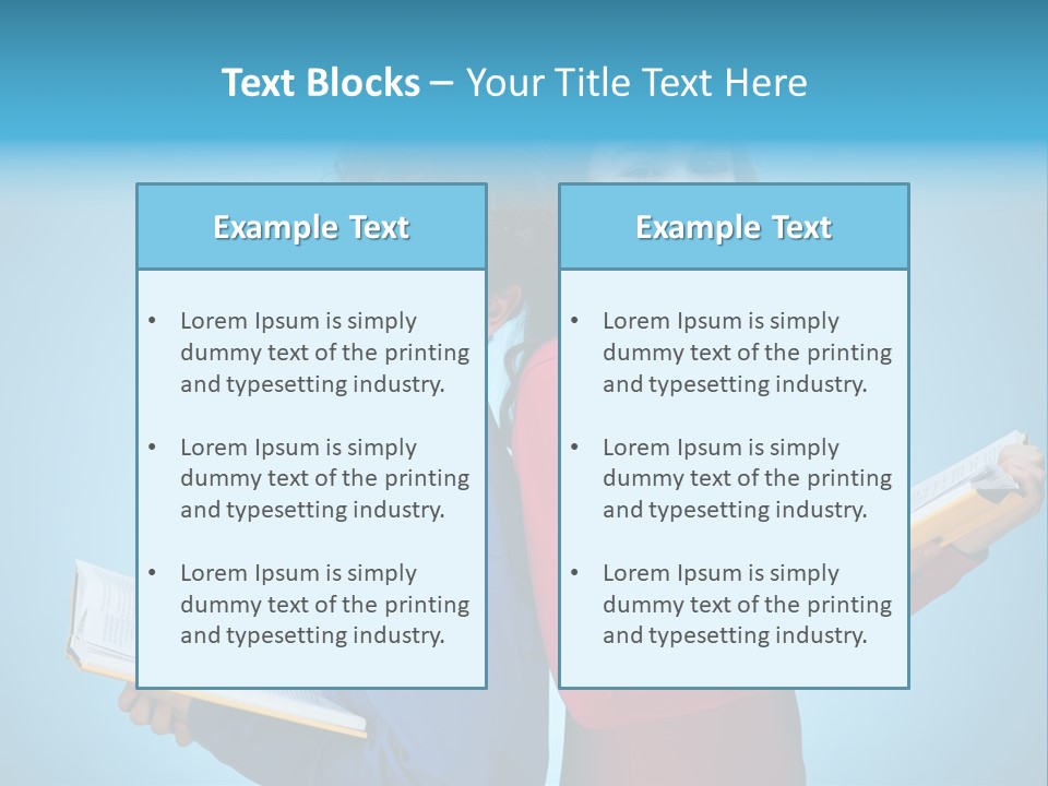 Teenager Educate Study PowerPoint Template