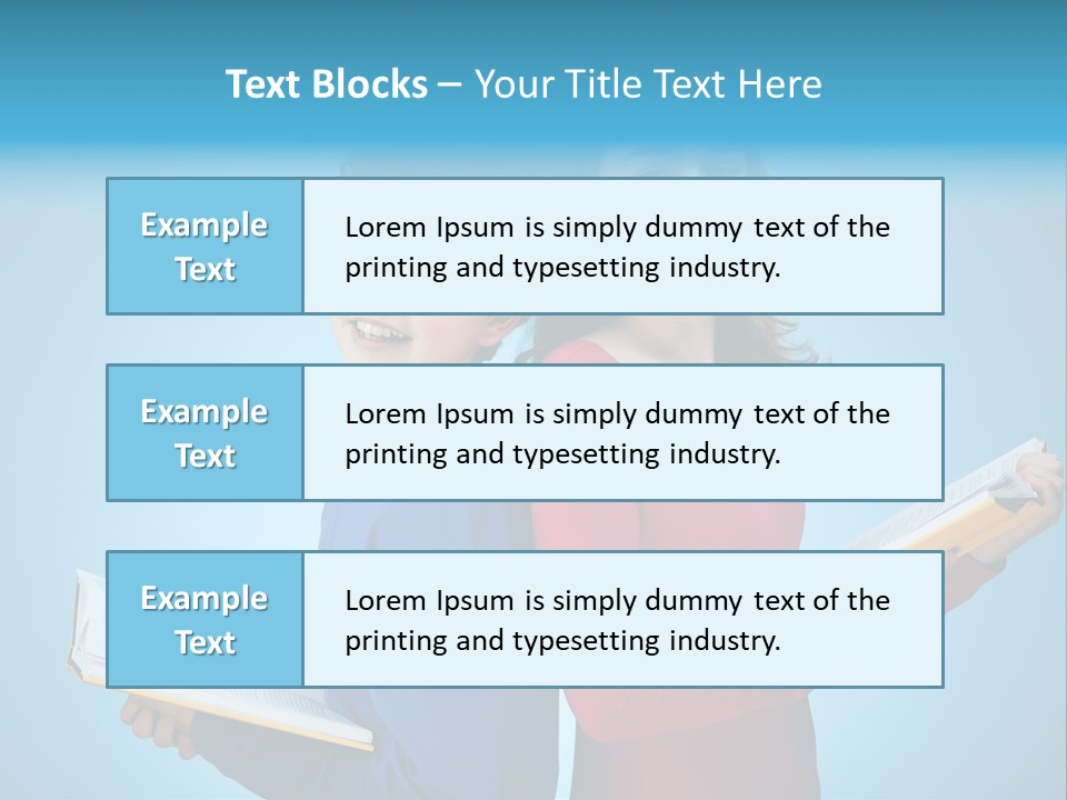 Teenager Educate Study PowerPoint Template