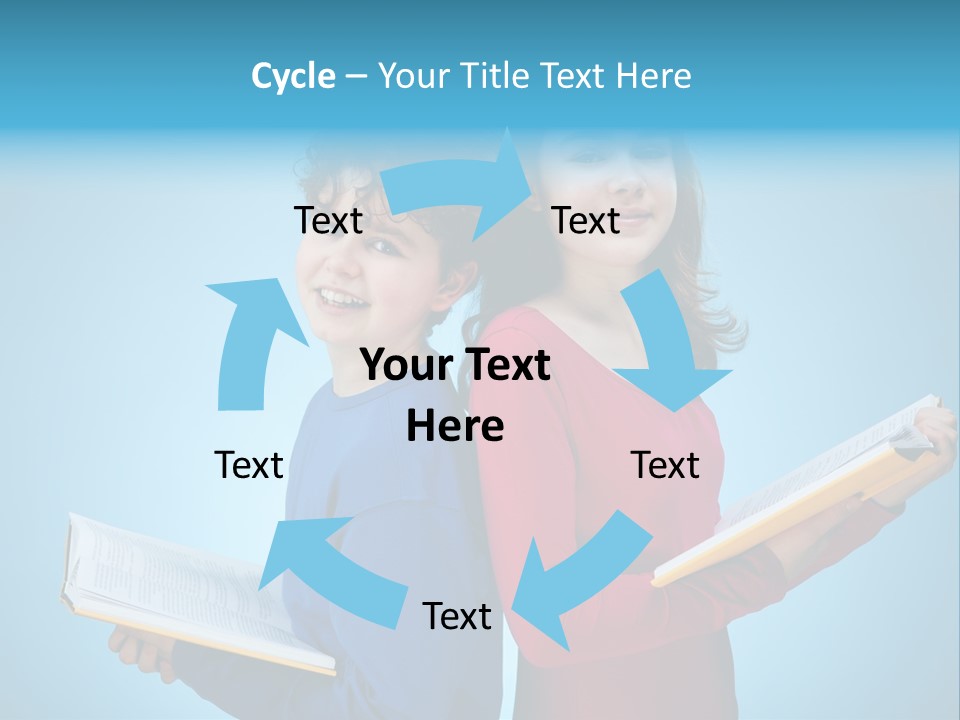 Teenager Educate Study PowerPoint Template