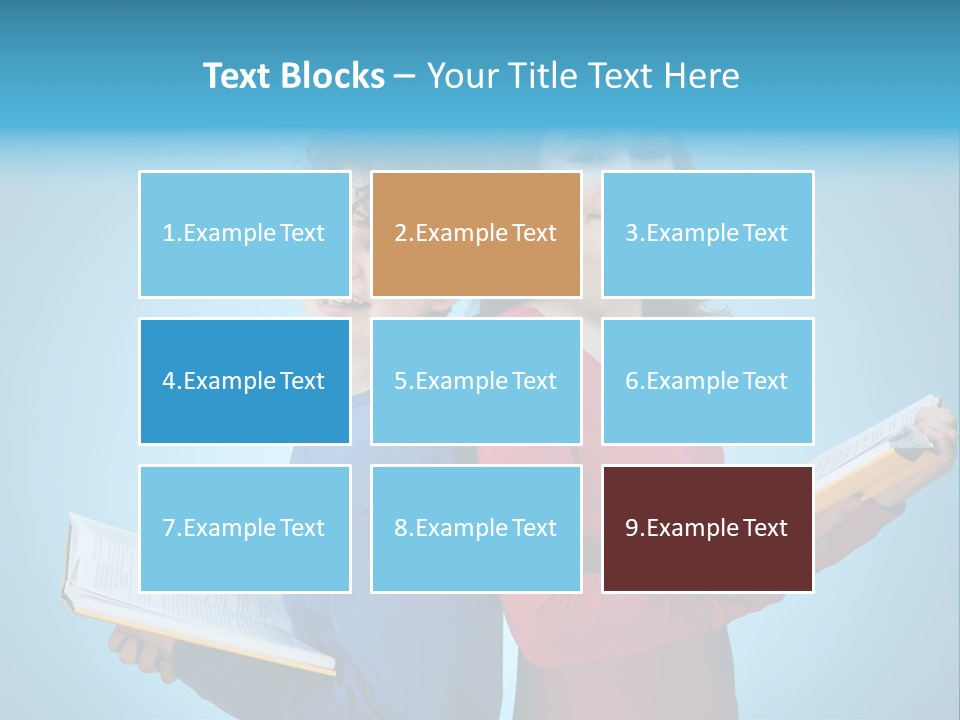 Teenager Educate Study PowerPoint Template