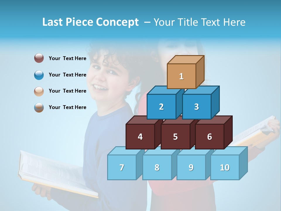 Teenager Educate Study PowerPoint Template