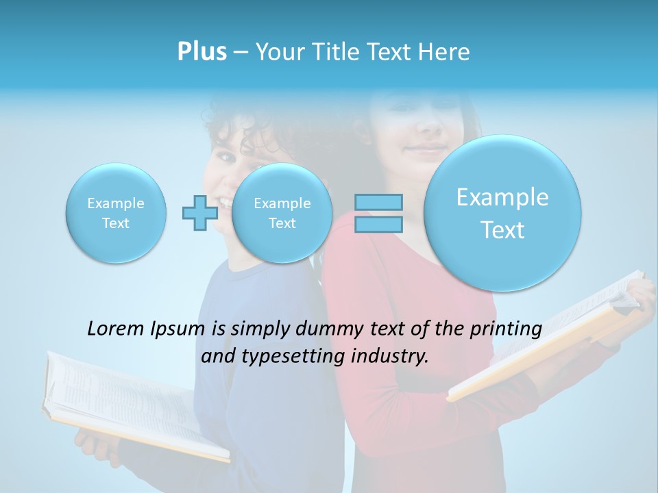 Teenager Educate Study PowerPoint Template