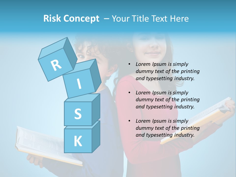 Teenager Educate Study PowerPoint Template