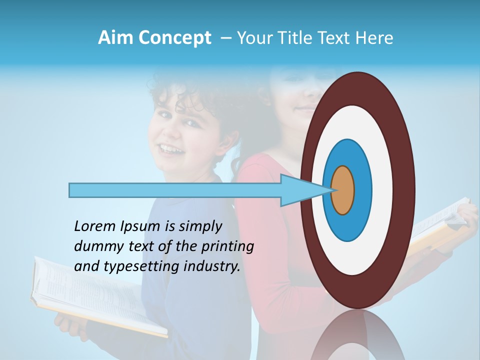 Teenager Educate Study PowerPoint Template