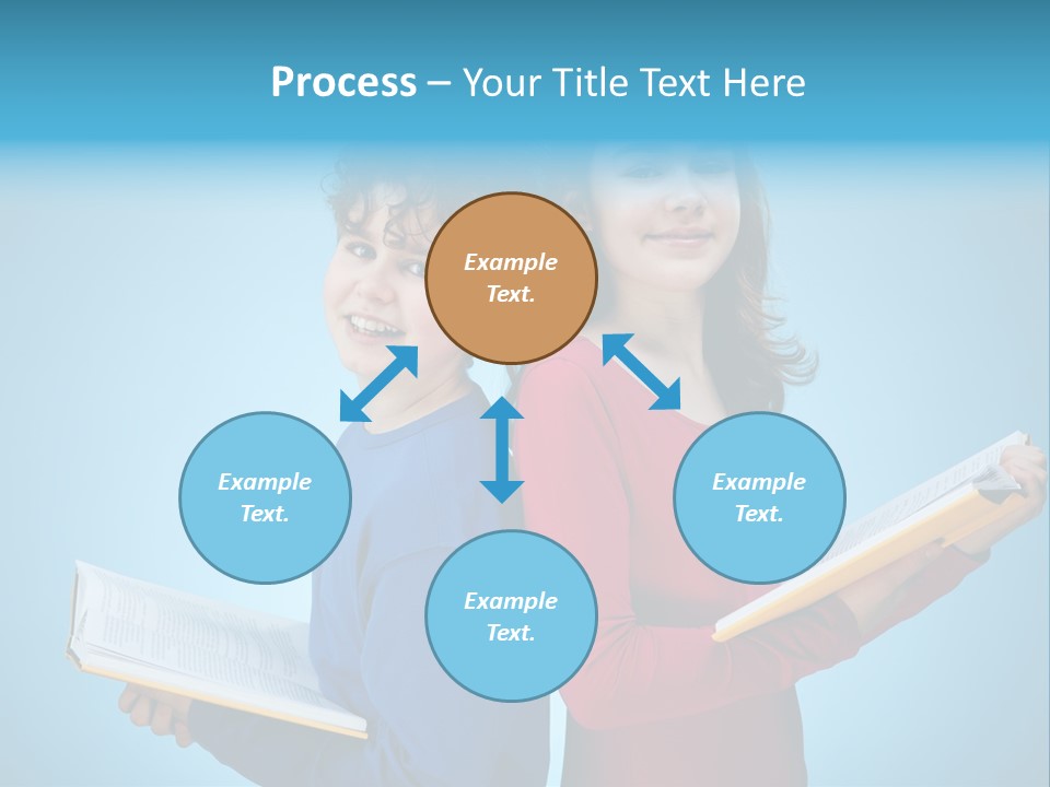 Teenager Educate Study PowerPoint Template