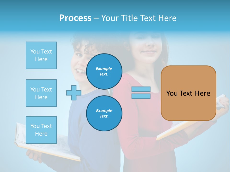 Teenager Educate Study PowerPoint Template
