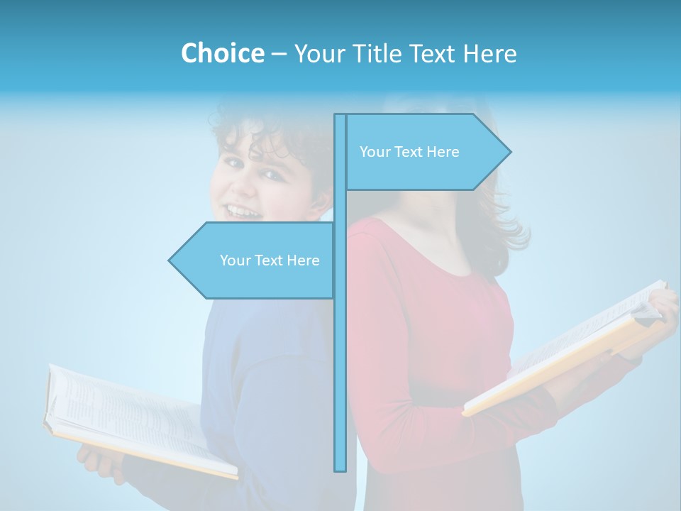 Teenager Educate Study PowerPoint Template
