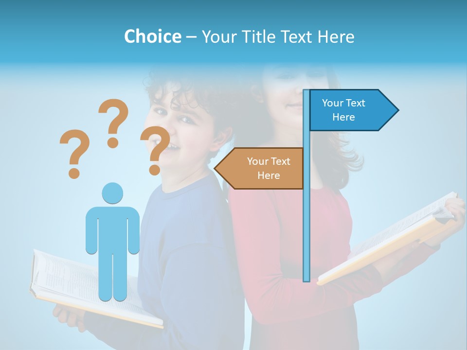 Teenager Educate Study PowerPoint Template