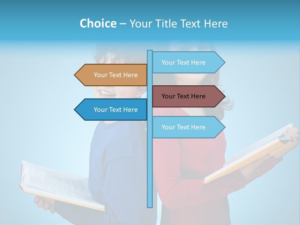 Teenager Educate Study PowerPoint Template
