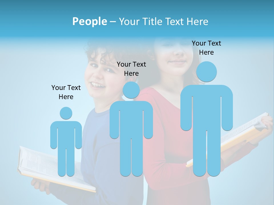 Teenager Educate Study PowerPoint Template