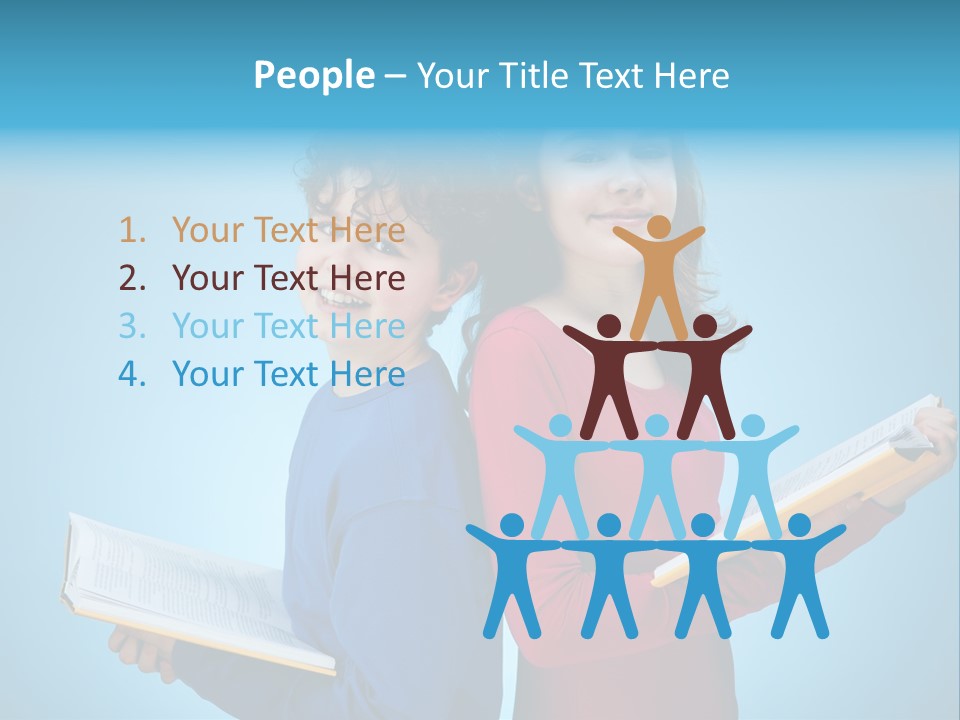 Teenager Educate Study PowerPoint Template