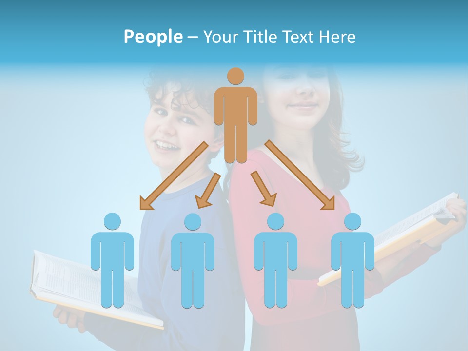 Teenager Educate Study PowerPoint Template