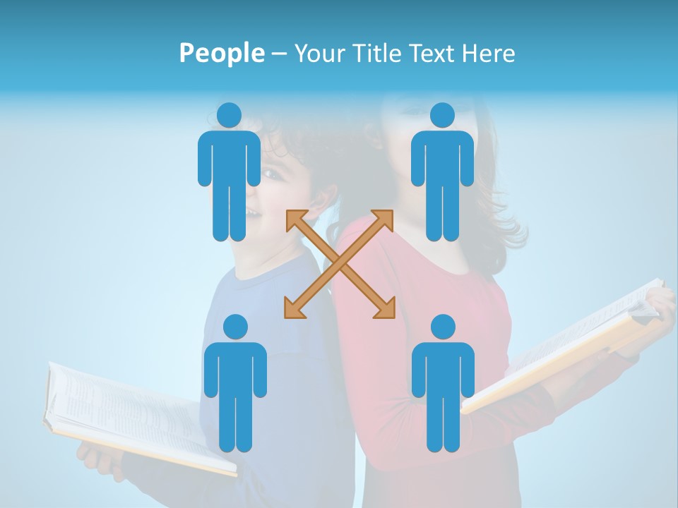 Teenager Educate Study PowerPoint Template